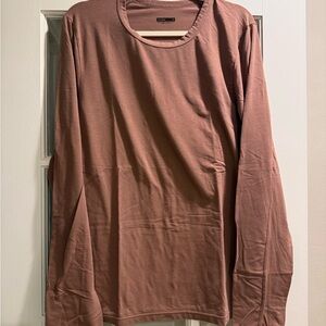Janji Long Sleeve Tee - Dusty Red